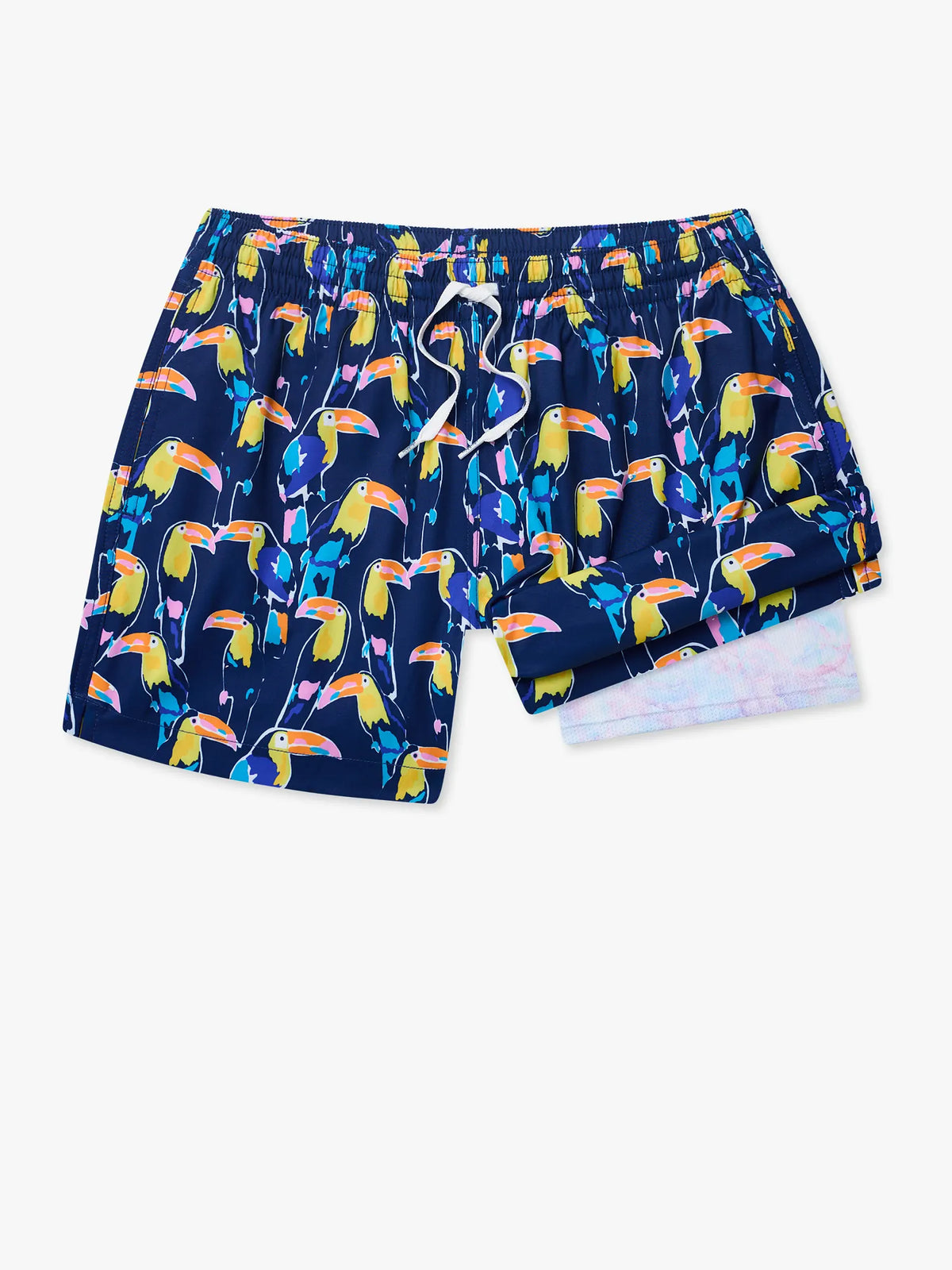 The Toucan Play At That Games 4" (Classic Lined Swim Trunk)