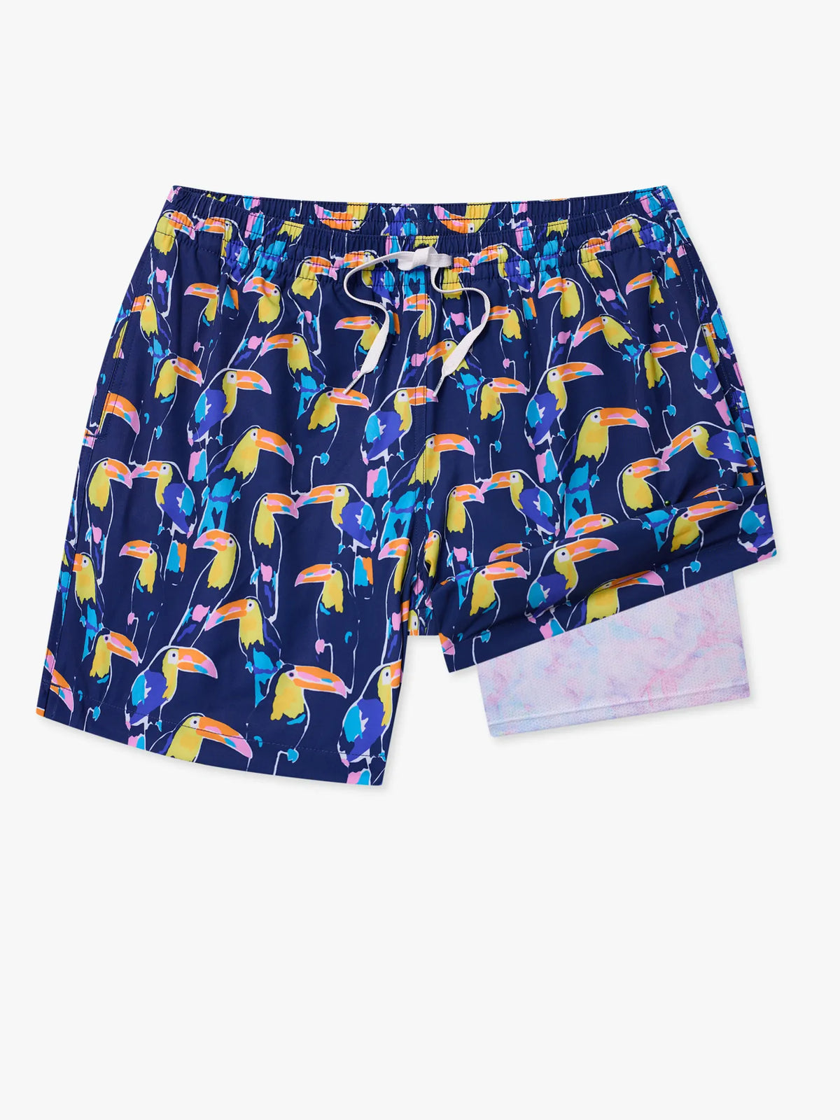 The Toucan Play At That Games 5.5" (Classic Lined Swim Trunk)