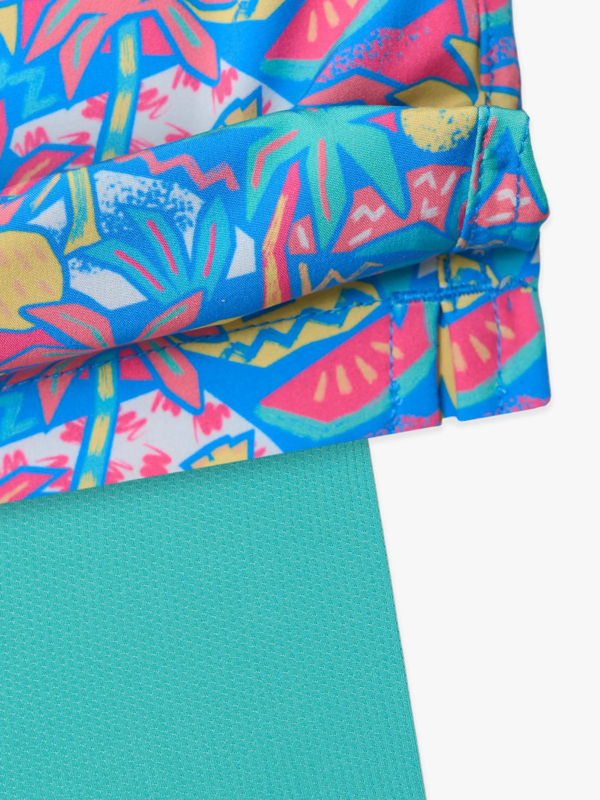 The Tropical Bunches (Boys Lined Swim Trunk)