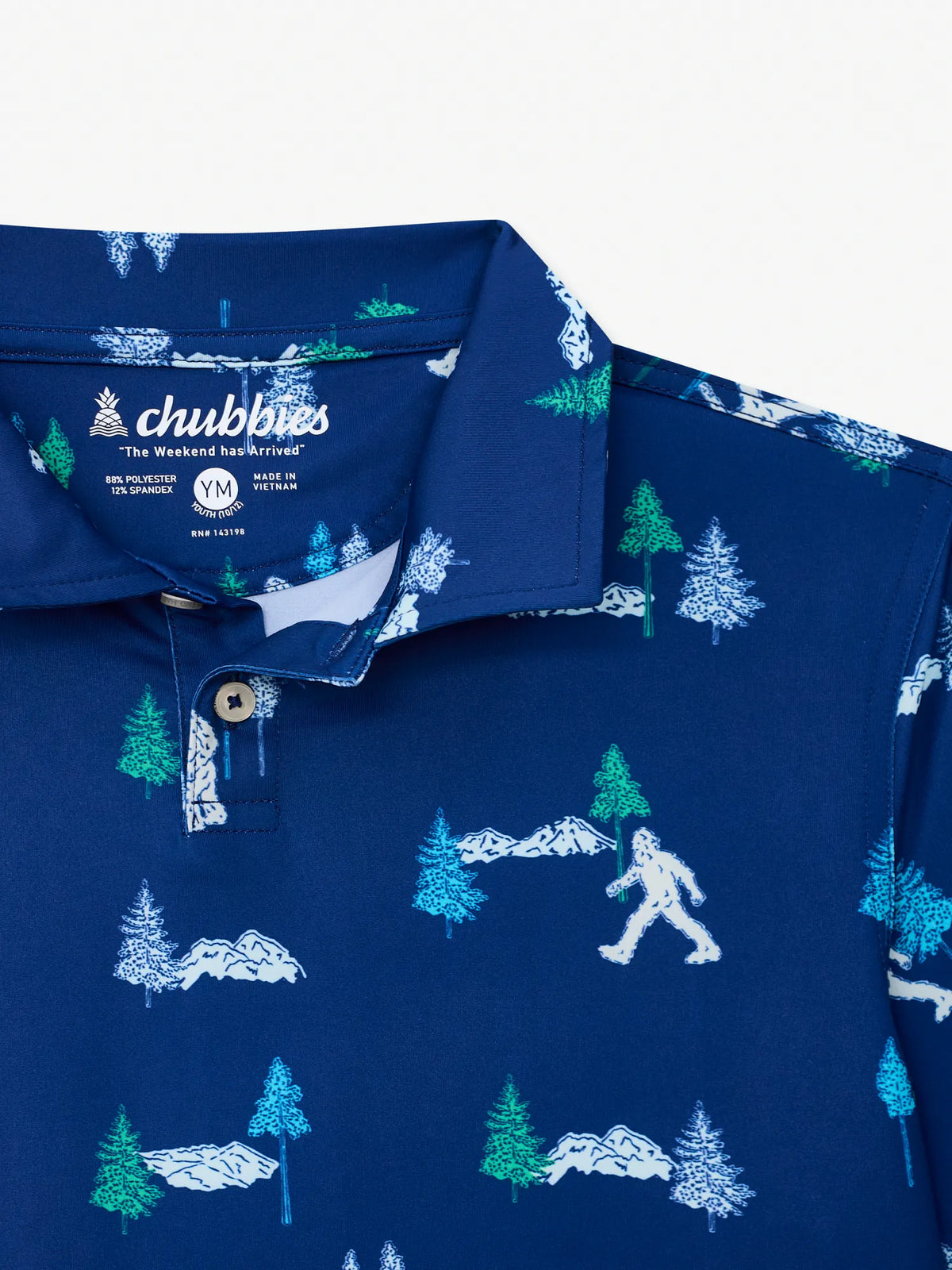 The Yeti or Not (Boys Performance Polo)