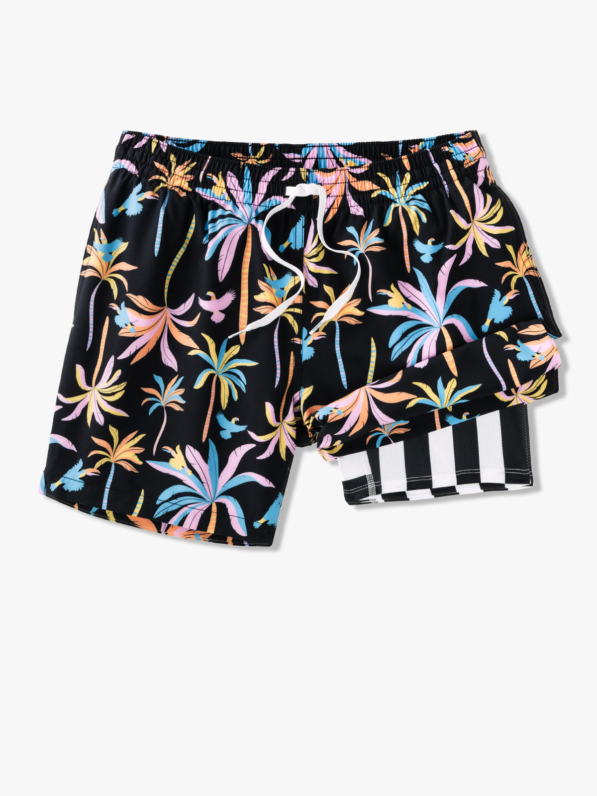 The Black Light Nights 5.5" (Classic Lined Swim Trunk)