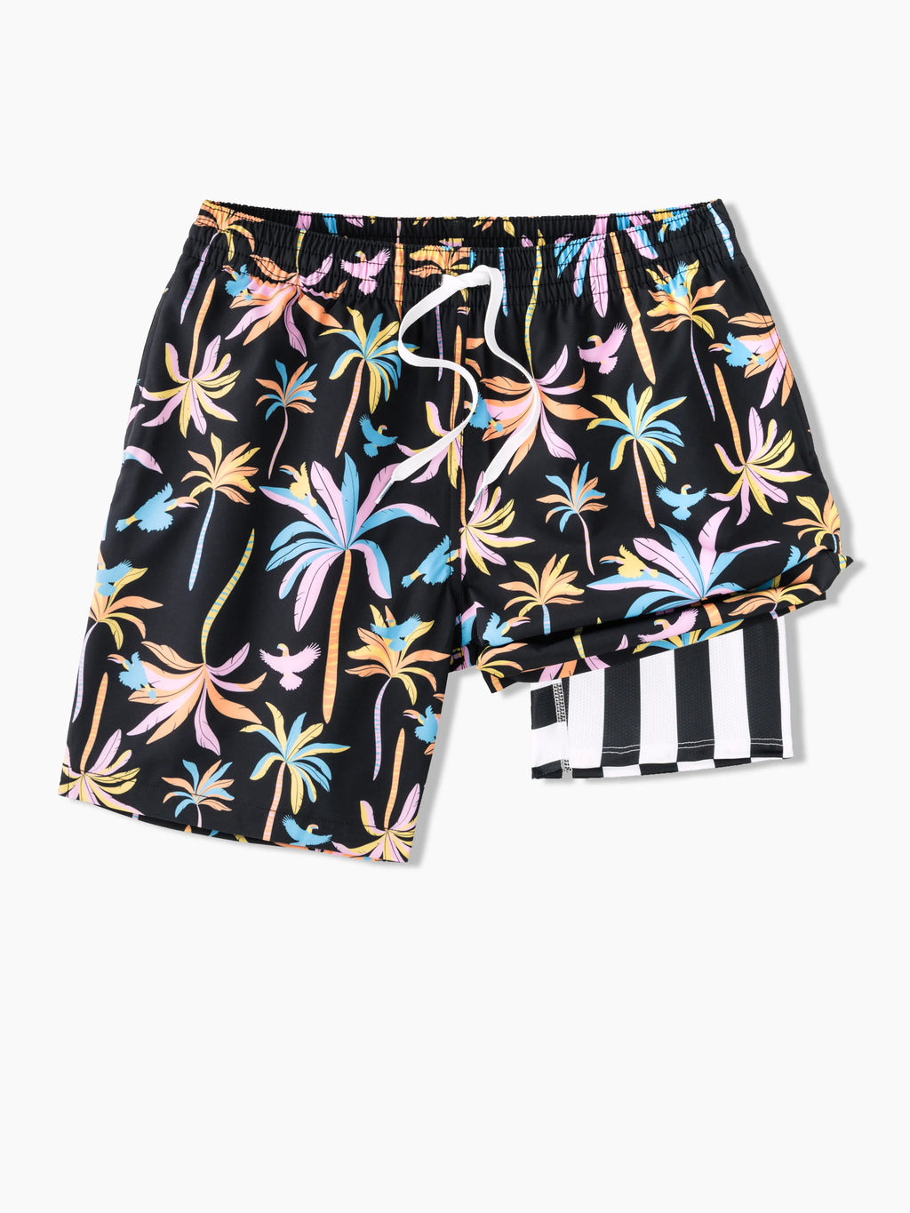 The Black Light Nights 7" (Classic Lined Swim Trunk)