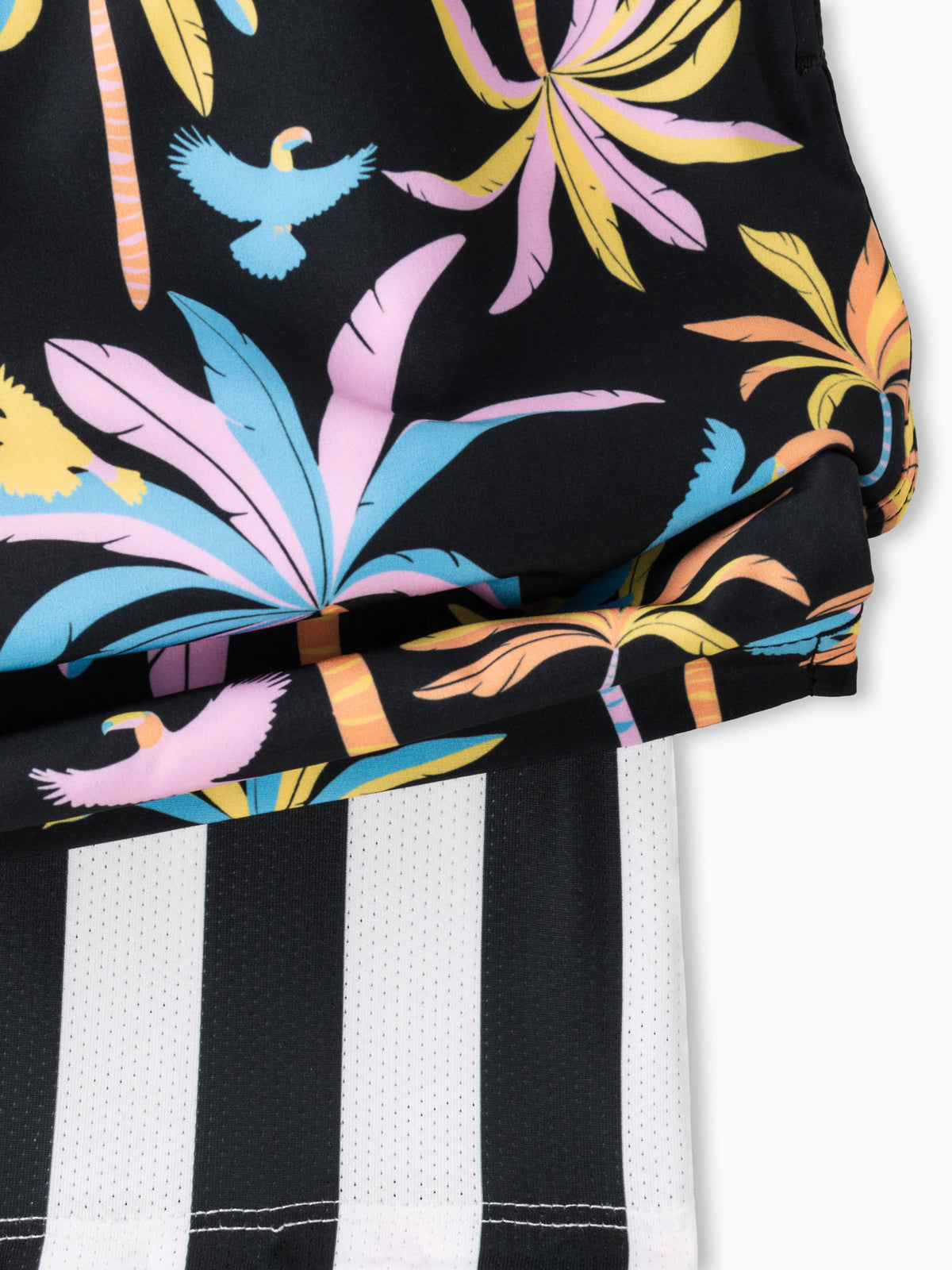 The Black Light Nights 7" (Classic Lined Swim Trunk)