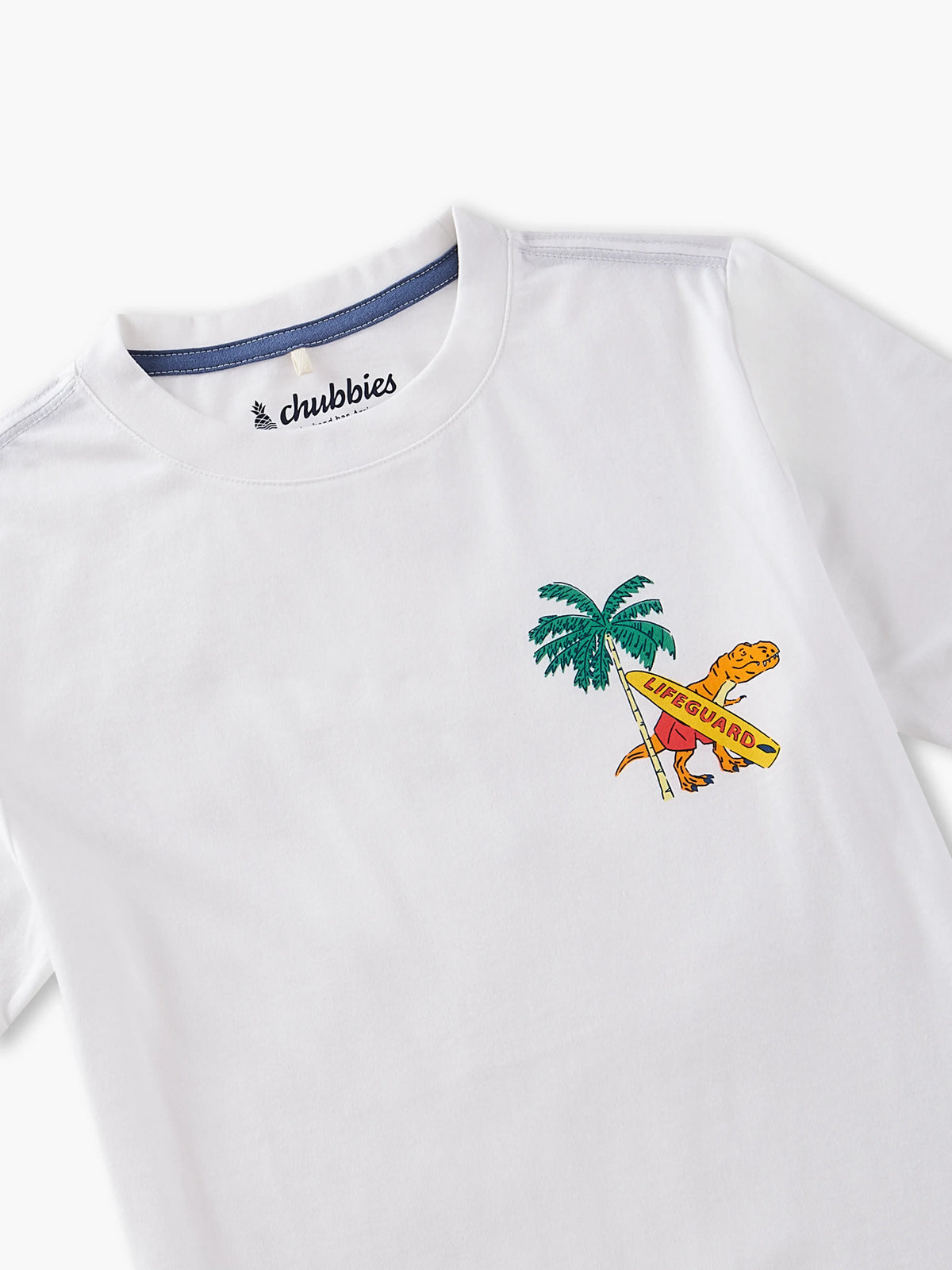 The Lifeguard Dino (Boys Non Pocket T-Shirt)