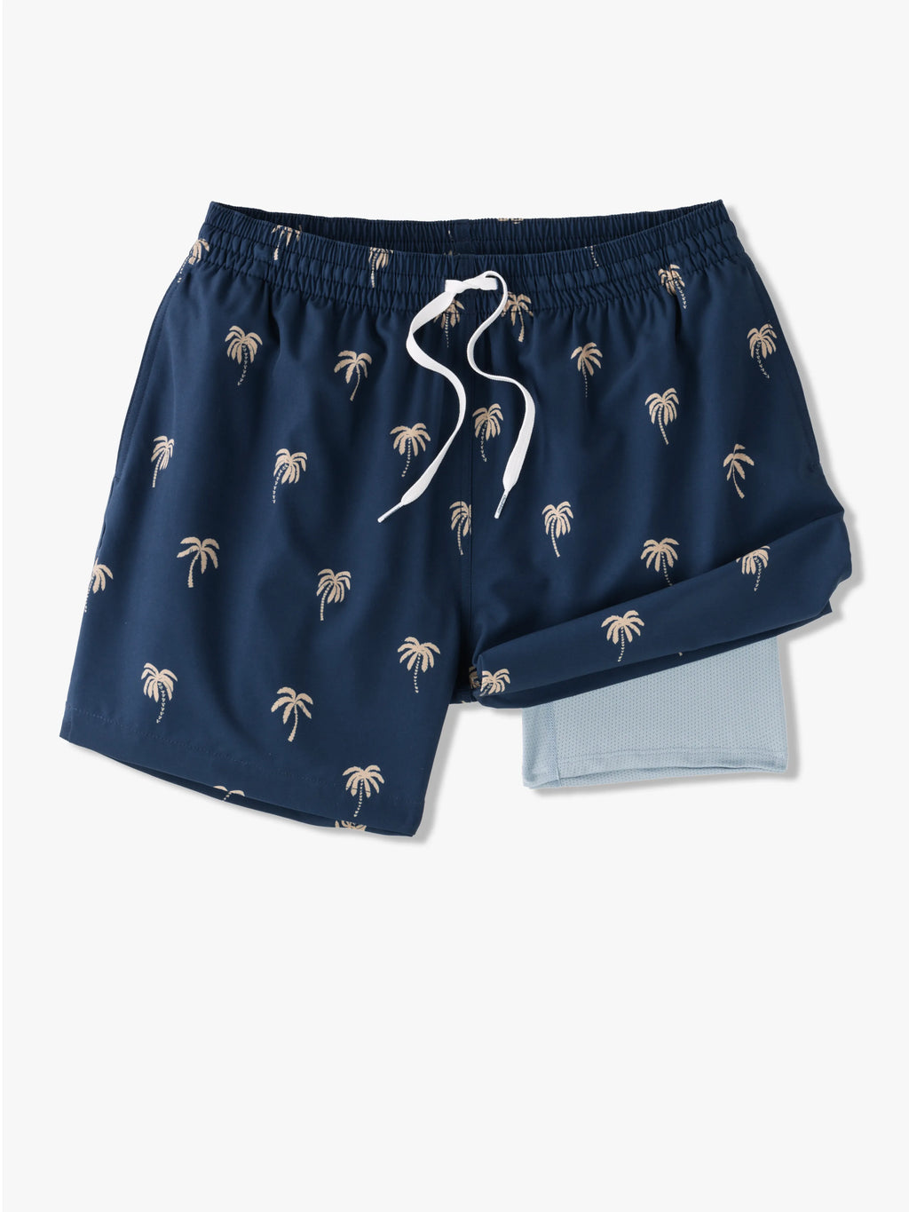 The Midnight Palms 5.5" (Classic Lined Swim Trunk)
