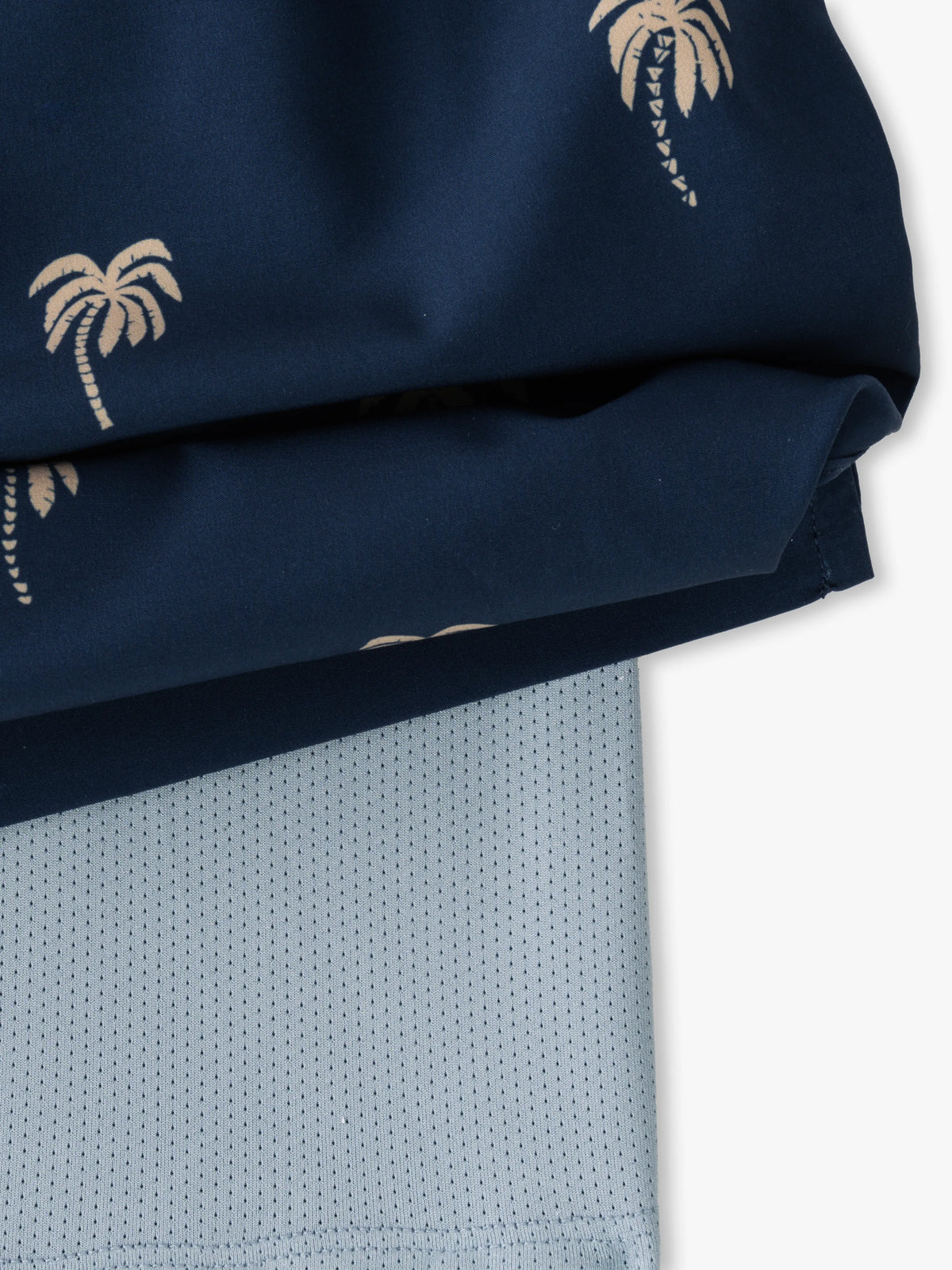 The Midnight Palms 7" (Classic Lined Swim Trunk)