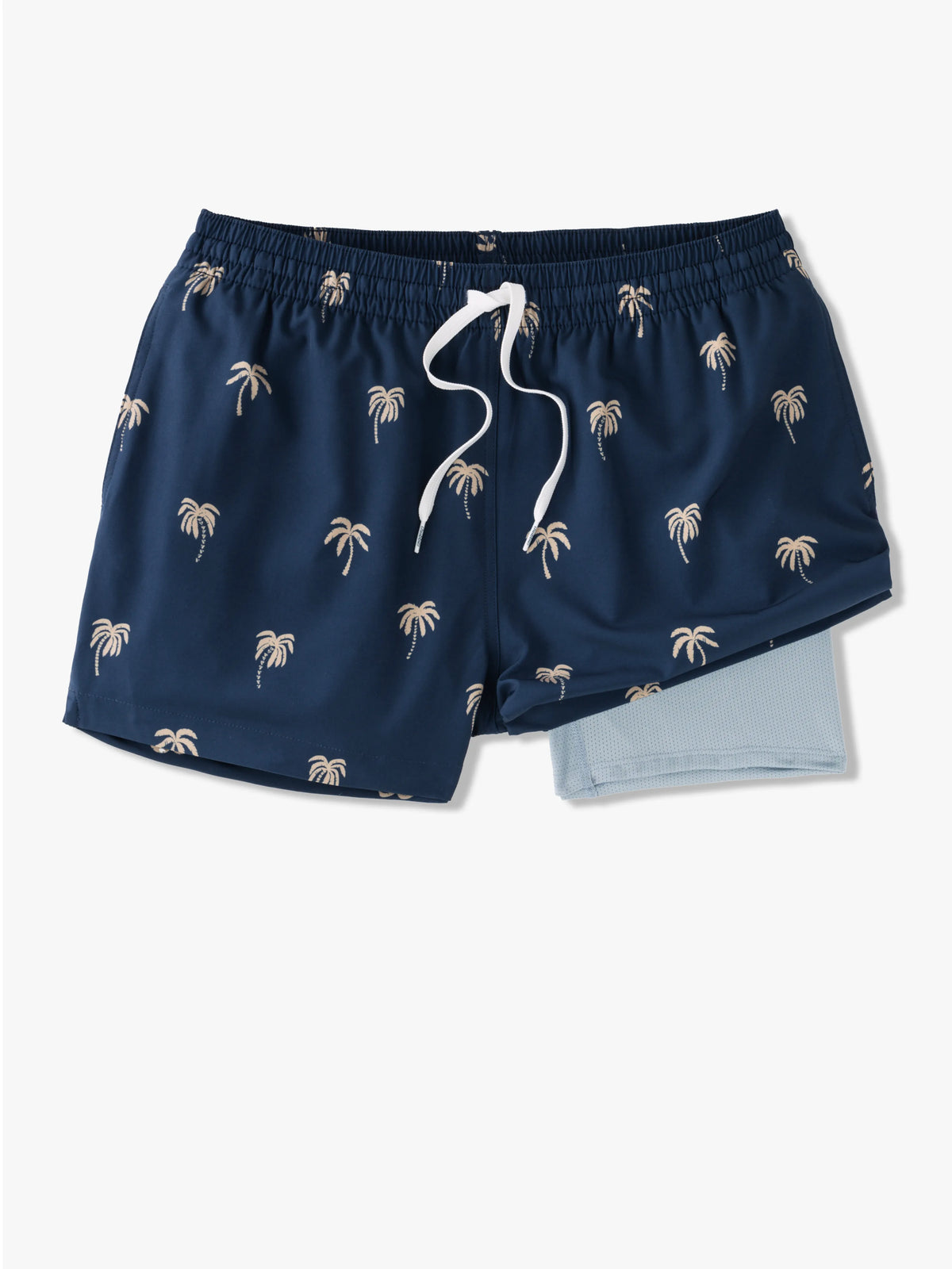The Midnight Palms 4"(Classic Lined Swim Trunk)