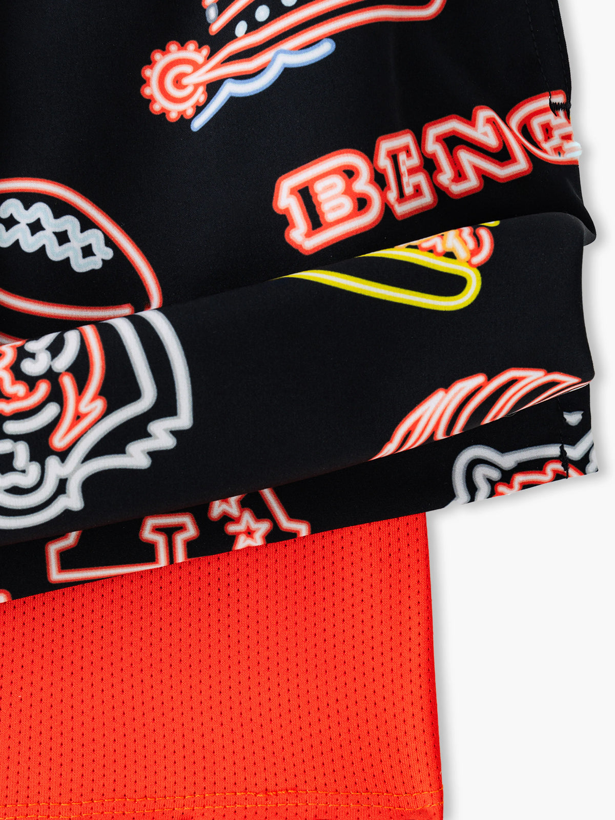 The Neon Bengals 5.5" (NFL Classic Lined Swim Trunks)