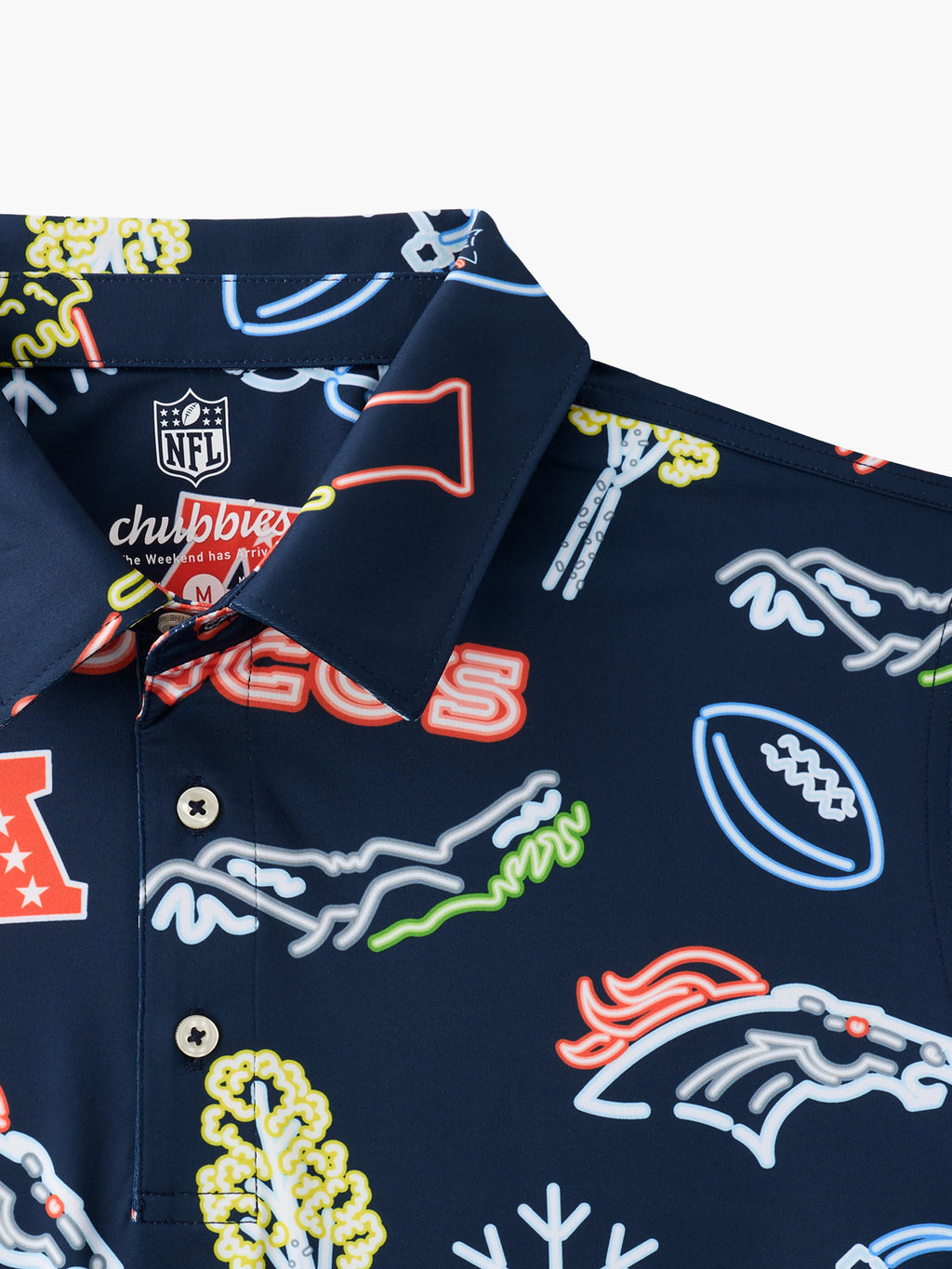 The Neon Broncos (NFL Performance Polo)