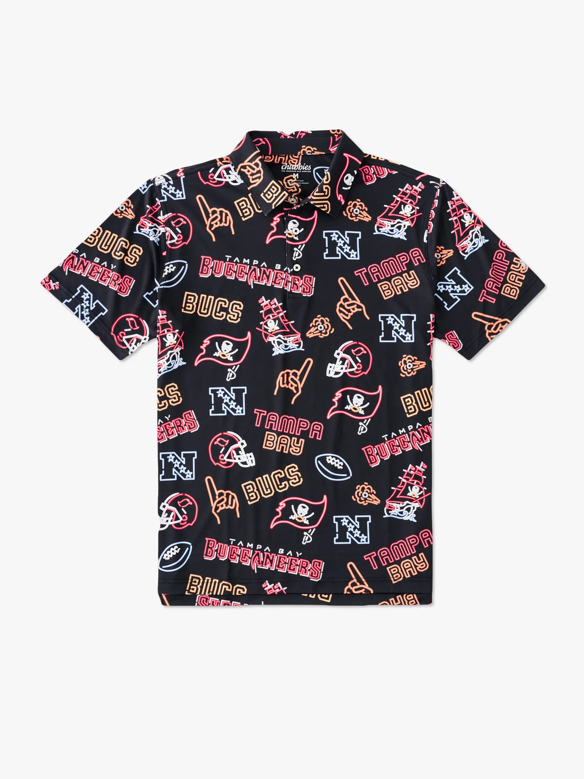 The Neon Buccaneers (NFL Performance Polo)