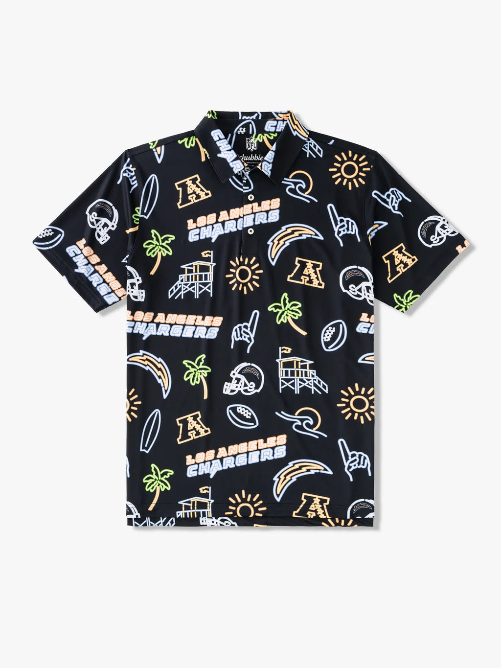 The Neon Chargers (NFL Performance Polo)