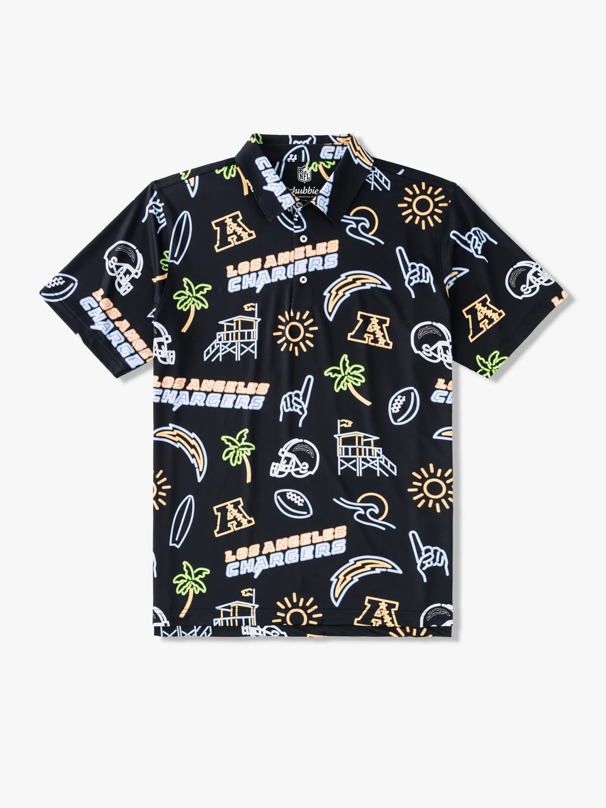 The Neon Chargers (NFL Performance Polo)