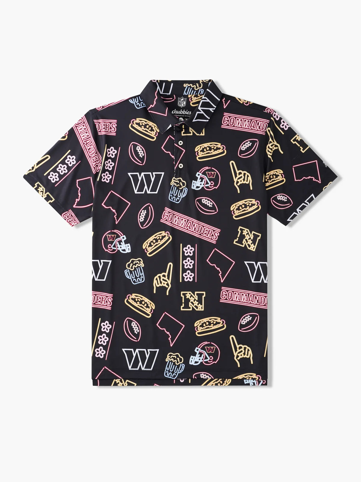 The Neon Commanders (NFL Performance Polo)