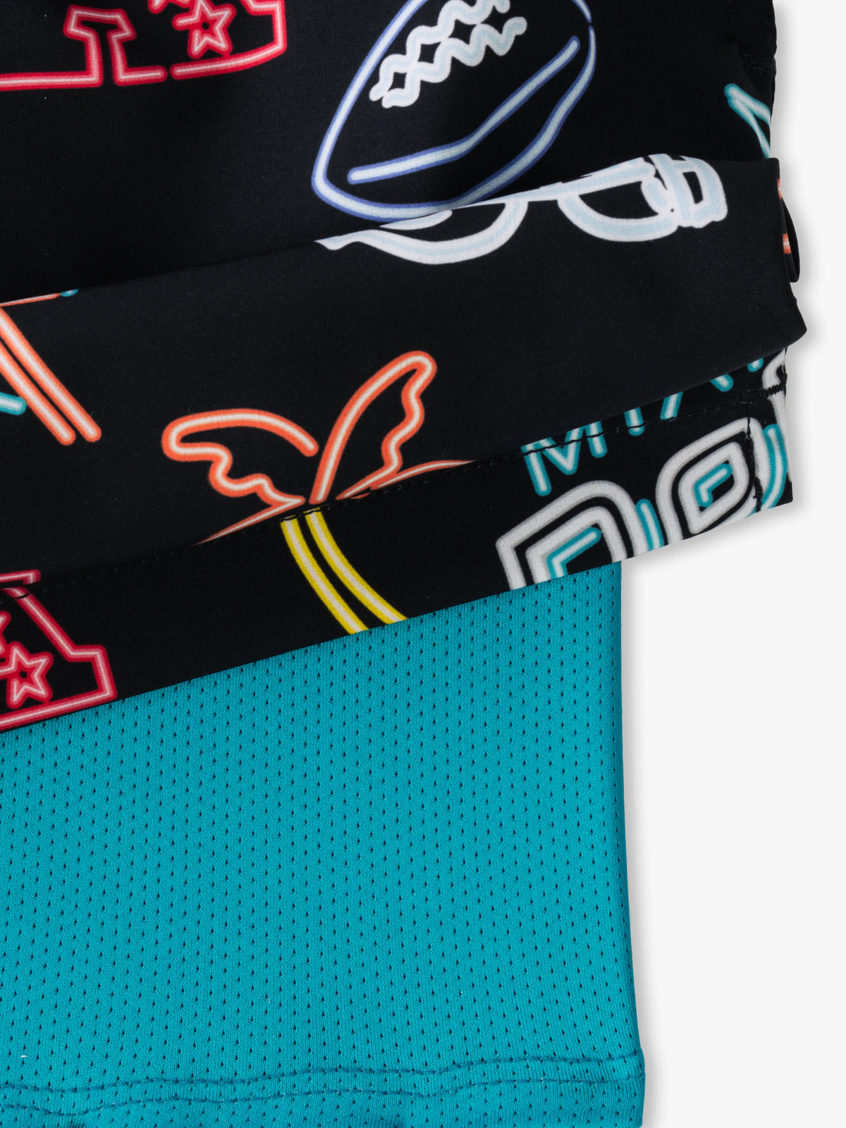 The Neon Dolphins 5.5" (NFL Classic Lined Swim Trunks)
