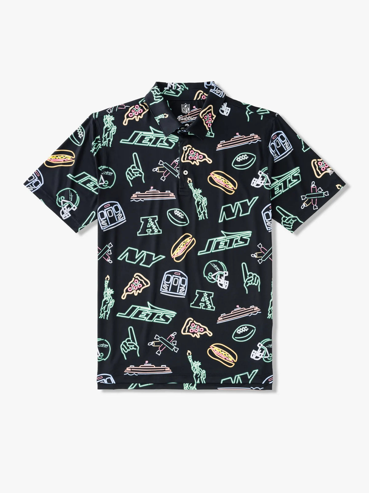 The Neon Jets (NFL Performance Polo)
