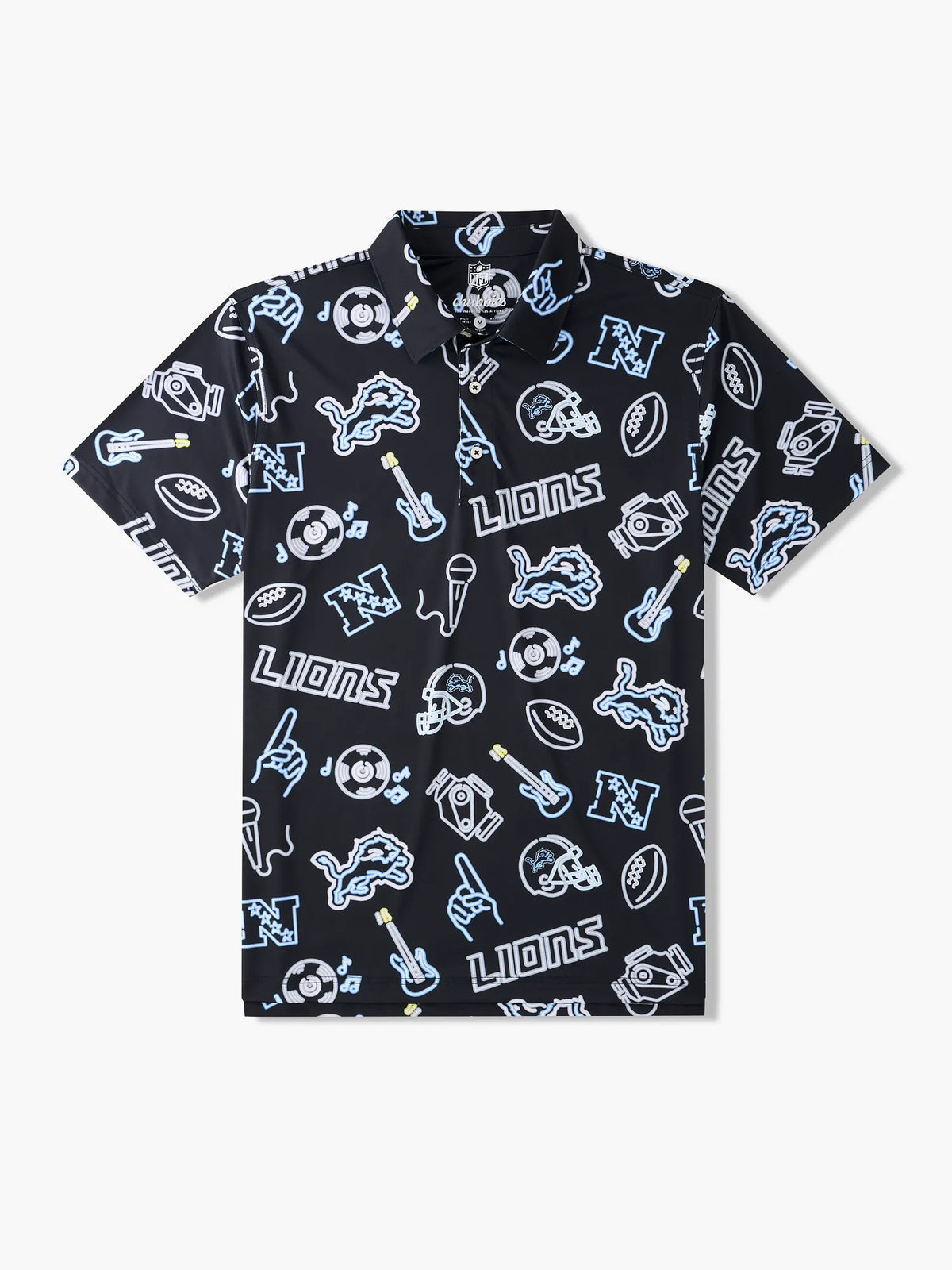 The Neon Lions (NFL Performance Polo)