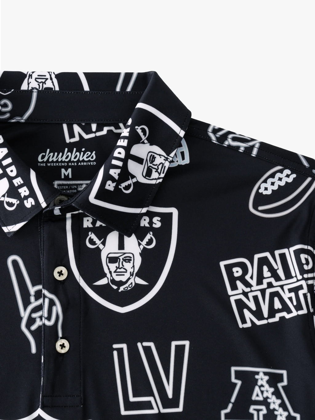 The Neon Raiders (NFL Performance Polo)