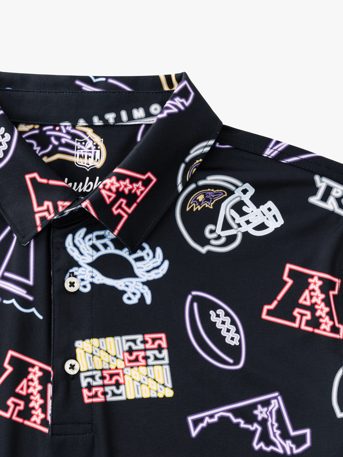 The Neon Ravens (NFL Performance Polo)